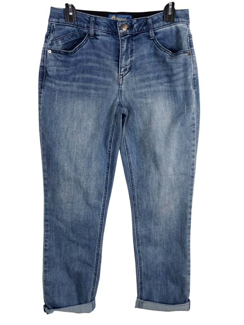 Democracy Ab Solution Jeans Womens 6P Petite Stretch Denim Comfort Waist 28 Inse